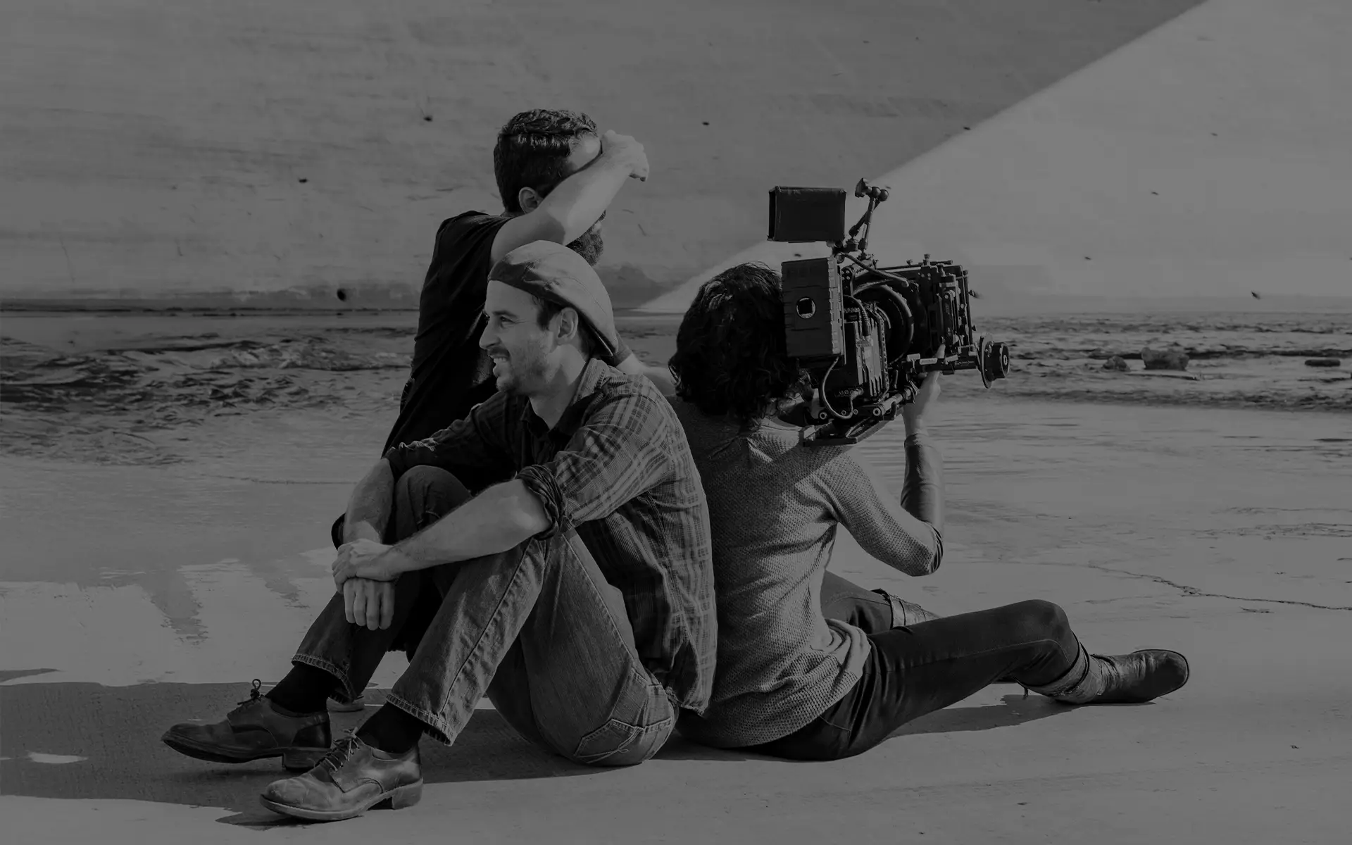 Shooting on location with film director Yasmina Cadiz and cinematographer Austin Schmidt.
